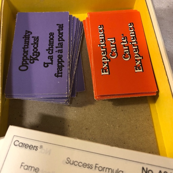 Careers Board Game 1979 COMPLETE French & English Parker Brothers - Picture 8 of 12